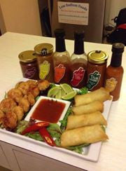 Vegetable Spring Roll & Thai Chicken Cakes