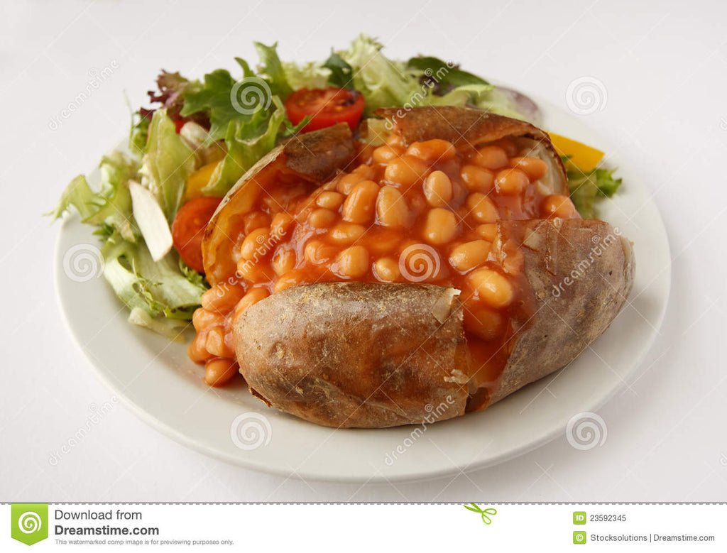 Jacket Potato and Baked Beans Low Sodium Foods