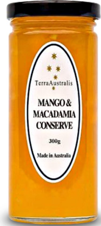 TerraAustralis Mango & Macadamia Conserve 300gm