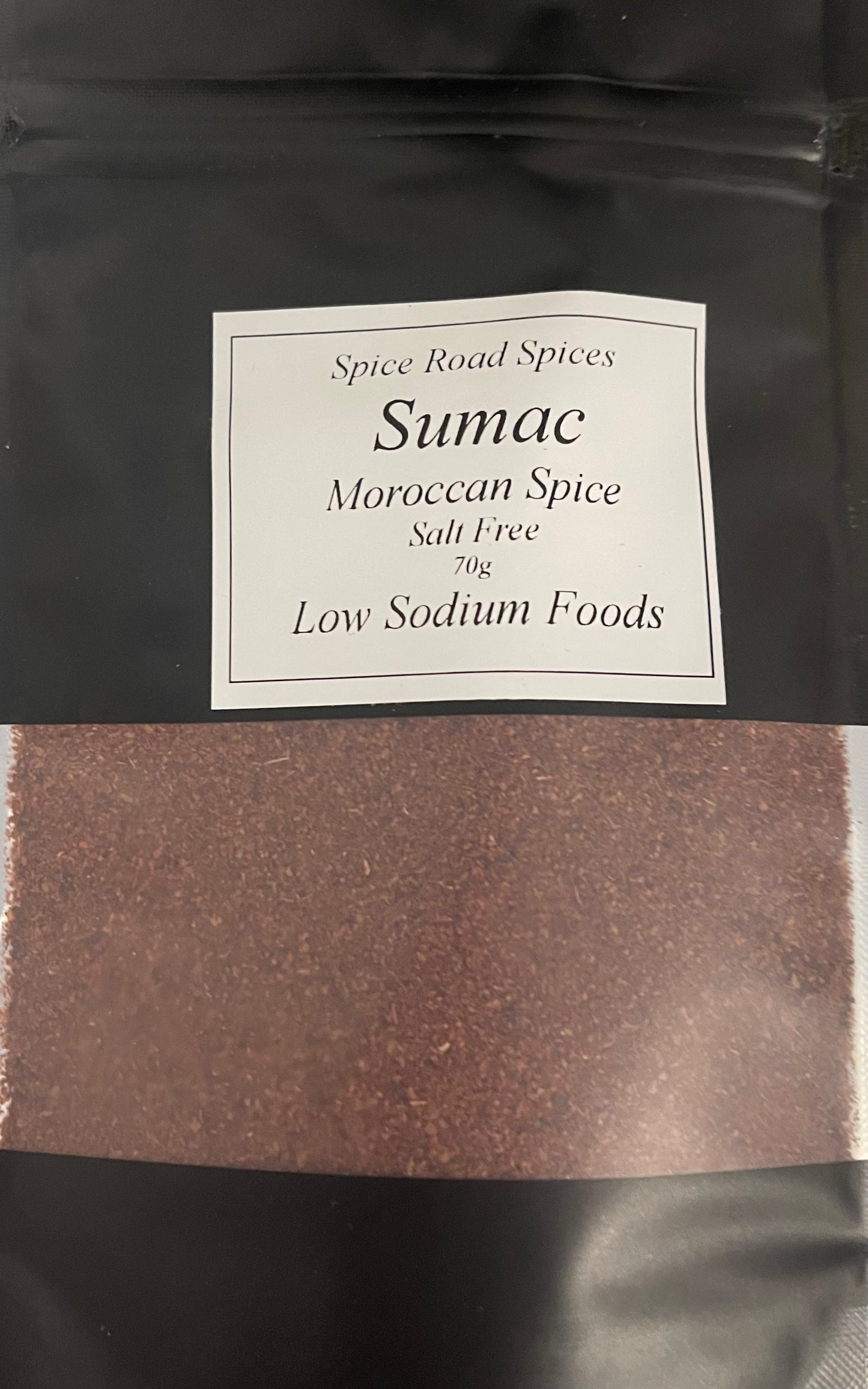Spice Road Spices - Sumac Seasoning pouch- Salt Free - 80g