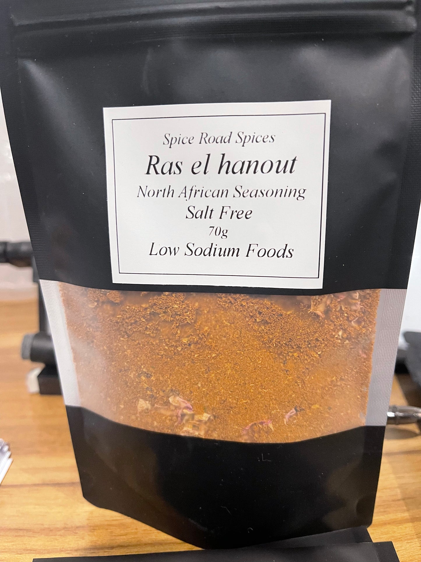 Spice Road Spices - Ras el hanout Seasoning pouch - Salt Free - 80g