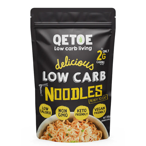 Qetoe Low Carb Noodles 250g (contains gluten)