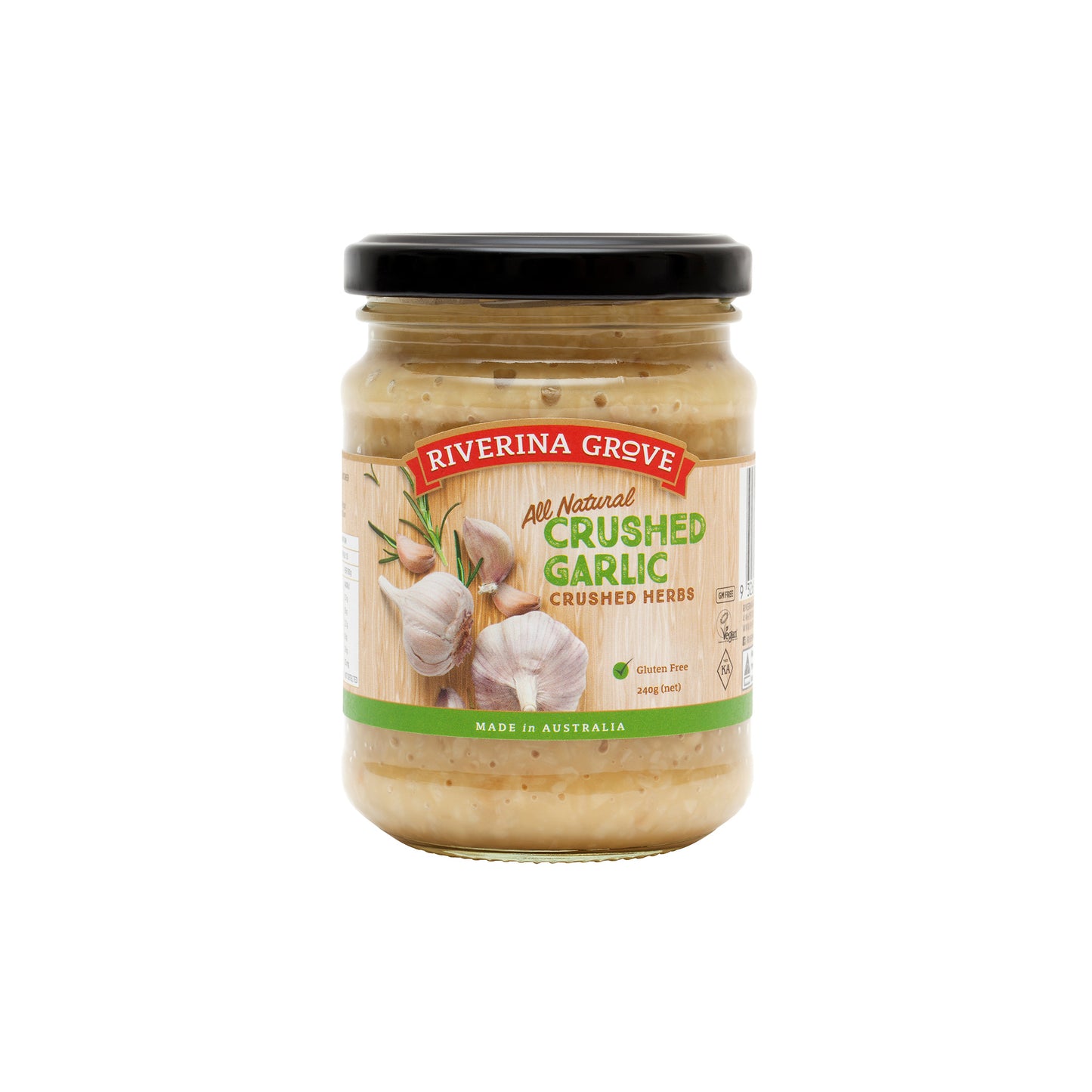 Riverina Grove Crushed Garlic 240g