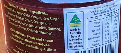 QJJ Beetroot Relish 300ml