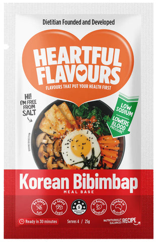 Heartful Flavours Korean Bibimbap Meal Base 25g