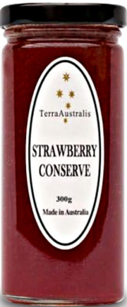 TerraAustralis Strawberry Conserve 300gm