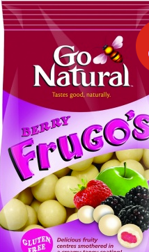 Go Natural Fruit Snacks Frugos Berry 150g, Gluten Free