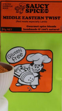 Saucy Spice Co Middle Eastern Stir Fry - 80g. Gluten Free