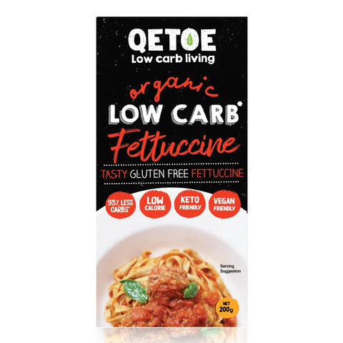 Qetoe Low Carb Fettucine Gluten Free 200g