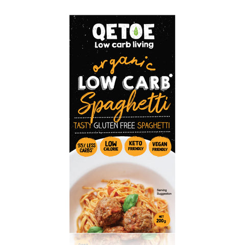 Qetoe Low Carb Spaghetti Gluten Free 200g