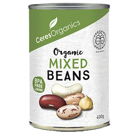 Ceres Organics Organic Mixed Beans - 400g - Low Sodium Foods