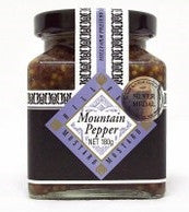 Hillfarm Mountain Pepper Mustard 180g - Low Sodium Foods