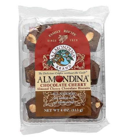 Almondina, Almond Cherry Chocolate Biscuits, Chocolate Cherry (113 g)