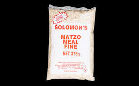 Solomon's Matzo Meal (Crumbs) Fine - 375gms - Low Sodium Foods