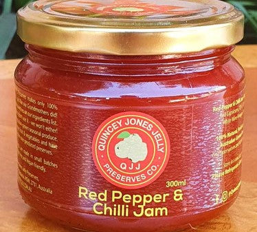 QJJ Red Pepper & Chill Jam (Savoury) 300ml