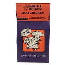 Saucy Spice Co Thai Chicken - 40g. Gluten Free