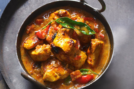 Malay Chicken Masala and Raita