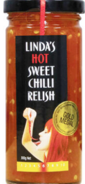 Linda's Original Sweet Chilli Relish & Sauces