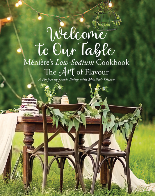 Welcome To Our Table - Meniere's Low Sodium Cookbook (Paperback)