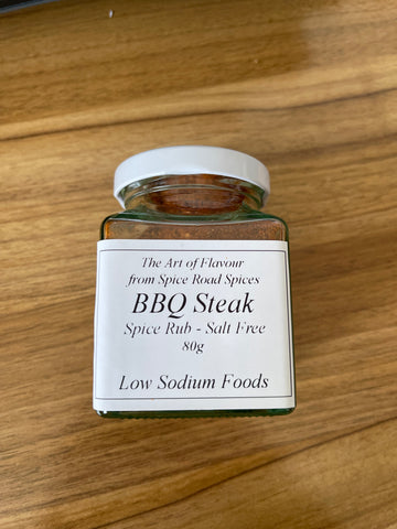 Spice Road Spices - BBQ Steak Seasoning - Salt Free - 80g