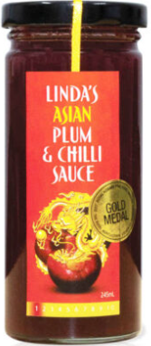 Linda's Asian Plum & Chilli Sauce 245ml