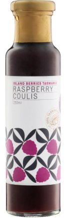 Island Berries Tasmania Raspberry Coulis 250ml