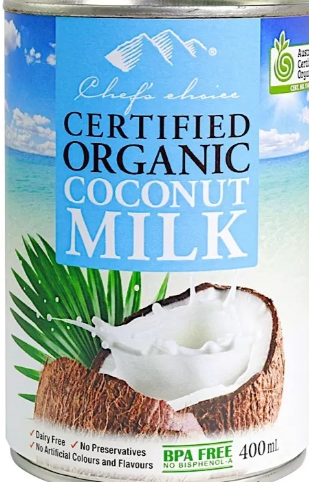 Chef's Choice Organic Coconut Milk 400g