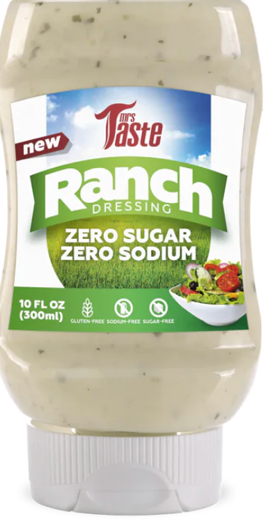 Mrs Taste Low Carb Ranch Dressing - 350g