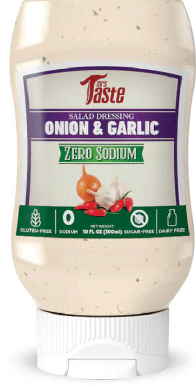 Mrs Taste Low Carb Onion & Garlic Dressing - 350g