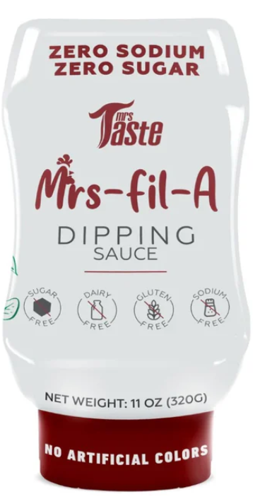 Mrs Taste Low Carb Mrs-Fil-A Dipping Sauce - 340g