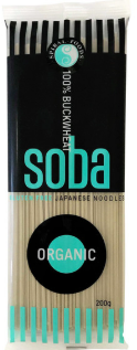 Honest to Goodness Organic Buckwheat Soba Noodles 200g - Low Sodium Foods