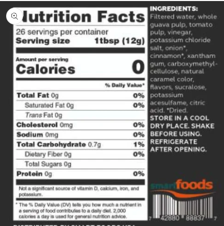 Mrs Taste Low Carb Top Taste Sauce - 350g