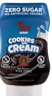 Mrs Taste Low Carb Cookies & Cream Syrup - 350g
