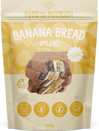 Food to Nourish Banana Bread Mix 360g