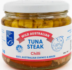 Little Tuna MSC Albacore Tuna in Chilli & Olive Oil 290g (Jar)