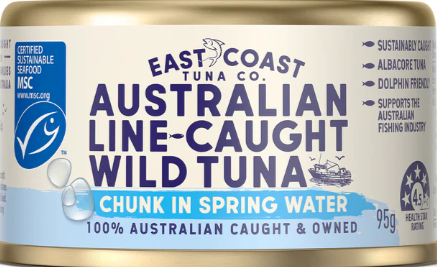 Little Tuna MSC Albacore Tuna in Springwater 95g can