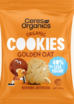 Ceres Organic Cookies - Golden Oat 100g