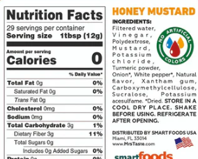 Mrs Taste Low Carb Honey Mustard  Sauce - 350g