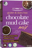 Yes You Can Chocolate Mud Cake Mix 550g - Dairy & Gluten Free