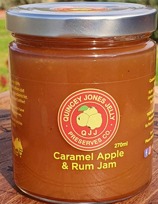 QJJ Caramel Apple & Rum Jam 270ml