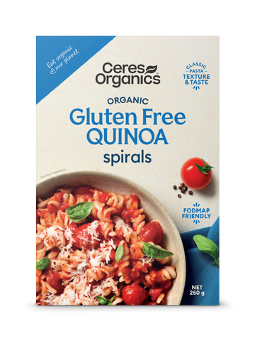 Ceres Quinoa Organic Rice Spirals 250g (Gluten Free)