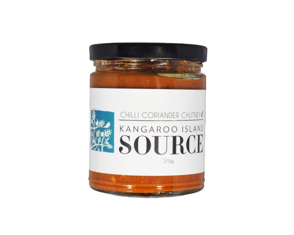 Kangaroo Island Source Chilli Coriander Chutney – Low Sodium Foods