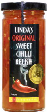 Linda's Original Sweet Chilli Relish 300gm