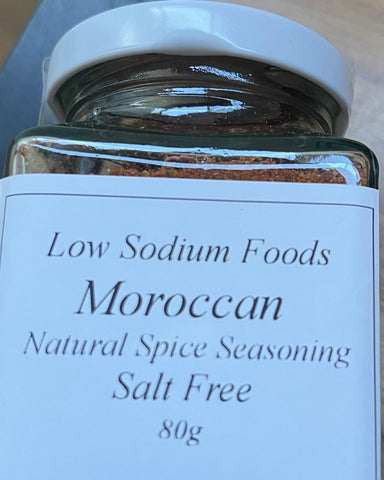 Spice Road Spices -Moroccan Spice Seasoning - Salt Free - 80g