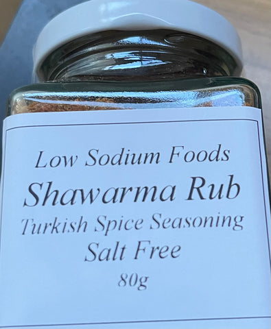 Spice Road Spices -Shawarma Rub Seasoning - Salt Free - 80g
