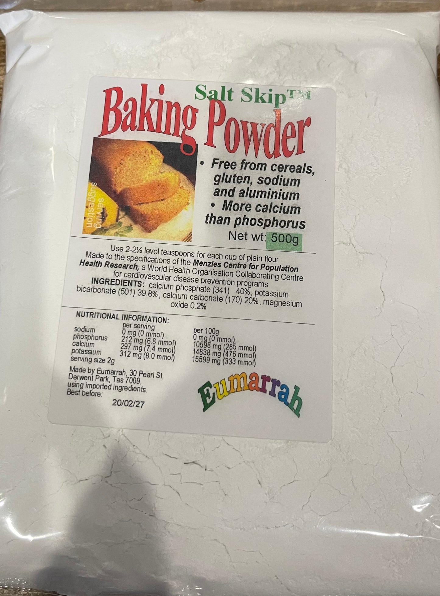 Salt Skip Baking Powder 500g