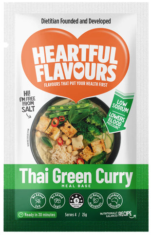 Heartful Flavours Thai Green Curry Meal Base 25g