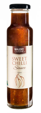 Maleny Cuisine Sweet Chilli Sauce - 250ml. Gluten Free