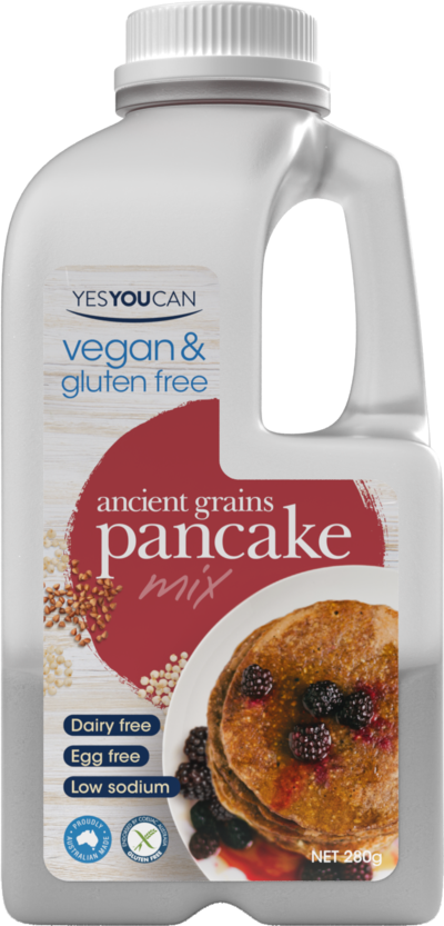 Yes You Can Ancient Grain Pancake Mix 280g - Low Sodium Foods