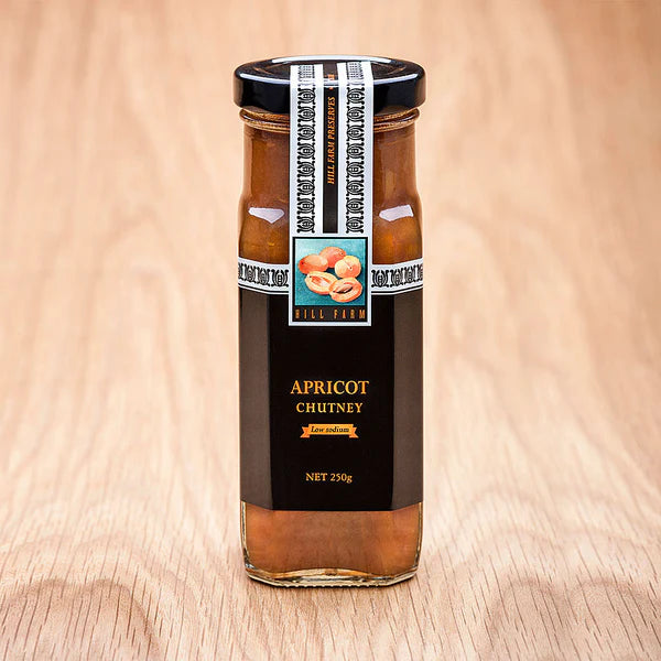 Hillfarm Apricot Chutney - 250g.